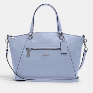 Bundle Coach Prairie Satchel Bag Twilight Blue Purse Crossbody plus BONUS purse!